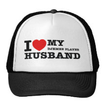 Djembe Player Husband Designs Mesh Hat