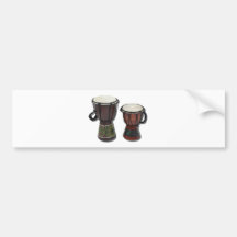 DjembeDrums081311 Bumper Stickers