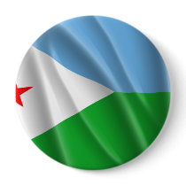 DJIBOUTI PINBACK BUTTON