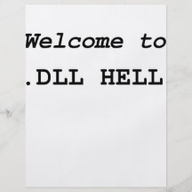 .DLL Hell Custom Flyer