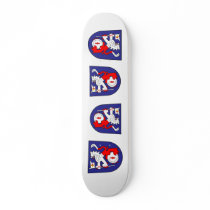 Dlouhe znak, Czech Skate Board Deck