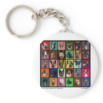 DM Rainbow Souls Keychain