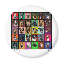 DM Rainbow Souls Refrigerator Magnet