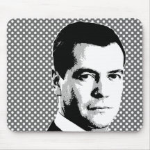Dmitriy Medvedev Mouse Pads