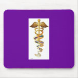 DNA caduceus mousepads