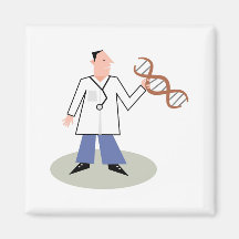 DNA Doctor Refrigerator Magnet