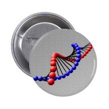 DNA - Double Helix Button