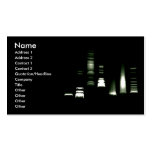 DNA Gel Electrophoresis Genetics Business Card (2)