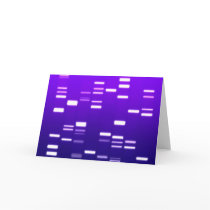 DNA Genetic Code Purple Cards