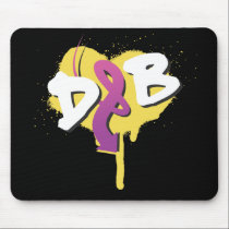 DnB Graffiti Arrow mousepads