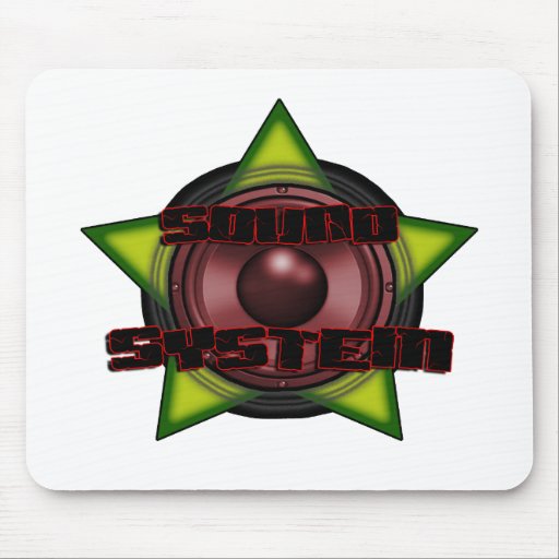 DnB Reggae Dub DUBSTEP DJ Sound System Mousepad