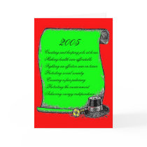 DNC Platform Holiday Wishes Greeting Card