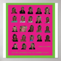 Do blondes have more fun posters