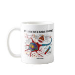 Do I Look Like A Bundle Of Nerves? Neuron Synapse mugs
