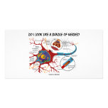 Do I Look Like A Bundle Of Nerves? Neuron Synapse photo cards