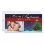 Do it yourself Christmas Card Photo template photo cards
