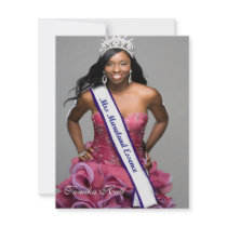 Do-It-Yourself Pageant Invitation