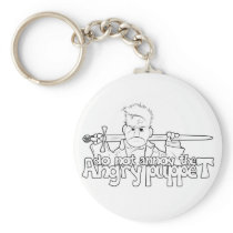 Do Not Annoy The Angry Puppet Keychains
