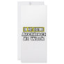 Do Not Disturb...Architect at Work Rack Card Template