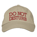 Do Not Disturb by SRF embroidered hats