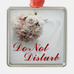 Do not disturb christmas ornaments