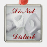 Do not disturb christmas tree ornaments