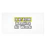Do Not Disturb...Dentist At Work Photo Card Template