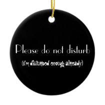 Do not disturb (disturbed already) door hang ornaments