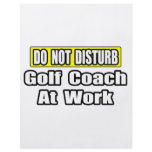 Do Not Disturb...Golf Coach At Work Custom Flyer