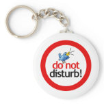 Do not disturb keychains