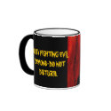 DO NOT DISTURB mug