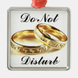 Do not disturb ornaments
