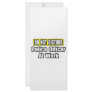 Do Not Disturb...Police Officer At Work Rack Card Template