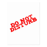 do not disturb postkarte