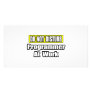 Do Not Disturb...Programmer At Work Customized Photo Card