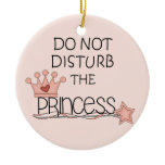 Do Not Disturb the Princess Door Hanger ornaments