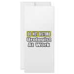 Do Not Disturb...Urologist At Work rack cards
