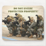Do not enter! mousepad