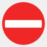Do Not Enter Sign (Sticker)