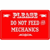 Do Not Feed The Mechanics Photo Sculptures