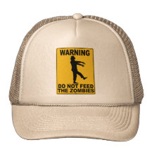 Do Not Feed the Zombies Mesh Hat