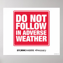 Do Not Follow Poster
