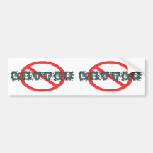 Do Not Litter Decals Bumper Sticker