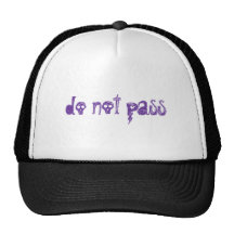 do not pass mesh hats