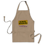 Do Not Pet My Guide Dog! aprons