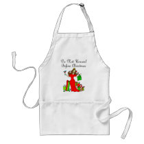 Do Not Unravel Before Christmas - Christmas Queen Aprons