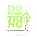 Do something for your environment stickers
