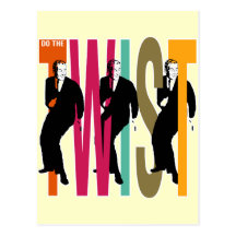 Do The Twist Postcard