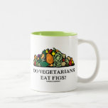 Do Vegetarians Eat Figs? (Pile Of Vegetables) Mug