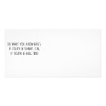 "Do what you know best" quote photo cards